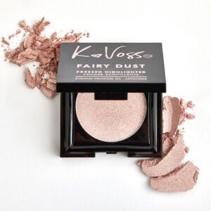 K VOSS NYC Fairy Dust Pressed Highlighter Moonlight Makeup Mirror NEW NIB